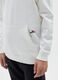Jungen-Sweatshirt aus reiner Baumwolle wei&szlig; Regular Fit_2