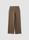 Braune formelle Hose aus Stretch-Viskose im Regular Fit_2