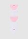 Girls' multicolor cotton briefs multipack in regular fit_0