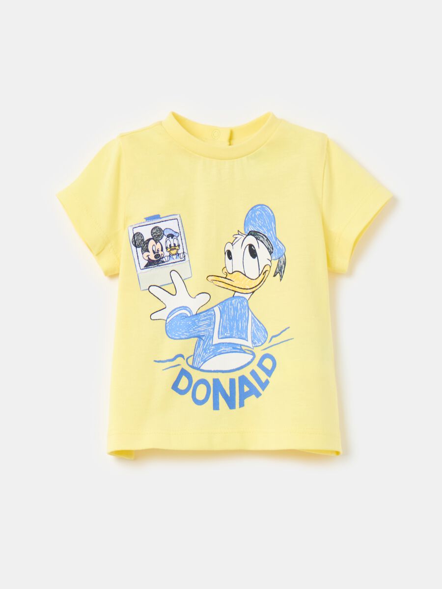 Camiseta de algodón Donald Duck 90_0