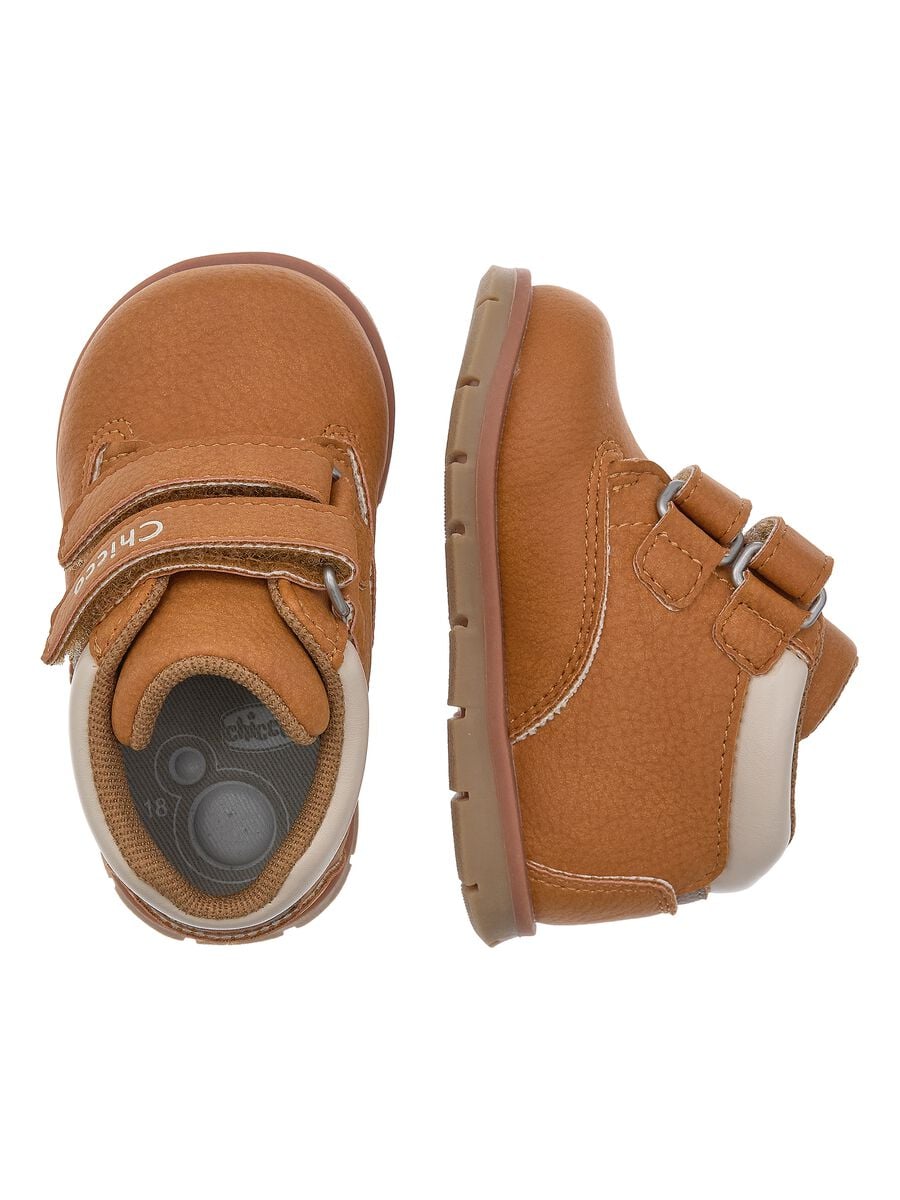 Chicco Braune Klettschuhe_1