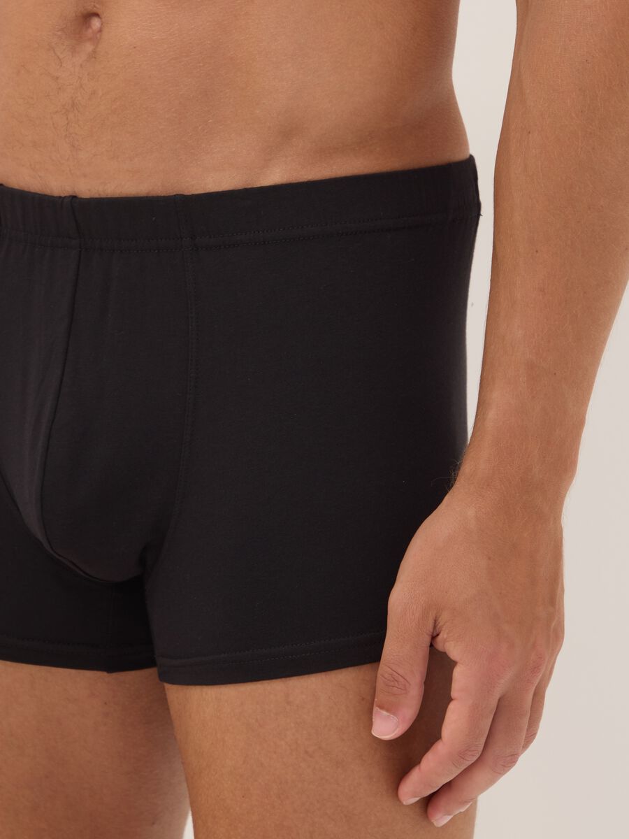 5er-Pack schwarze Boxershorts aus Bio-Baumwolle_3