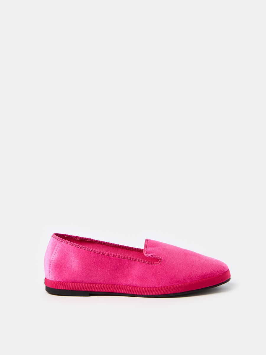 Velvet Friulian slippers_0