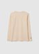 Boys' beige cotton t-shirt in regular fit_4