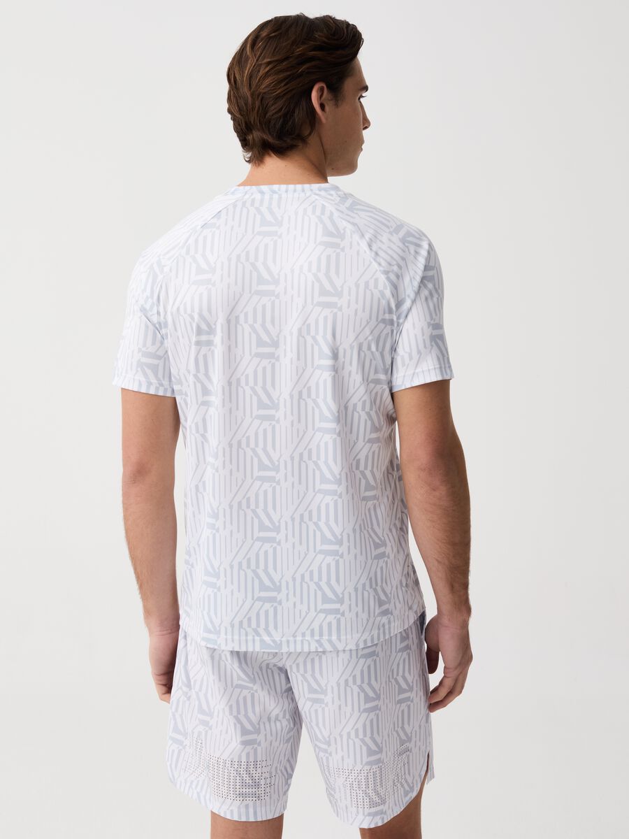 Slazenger tennis T-shirt with pattern_2