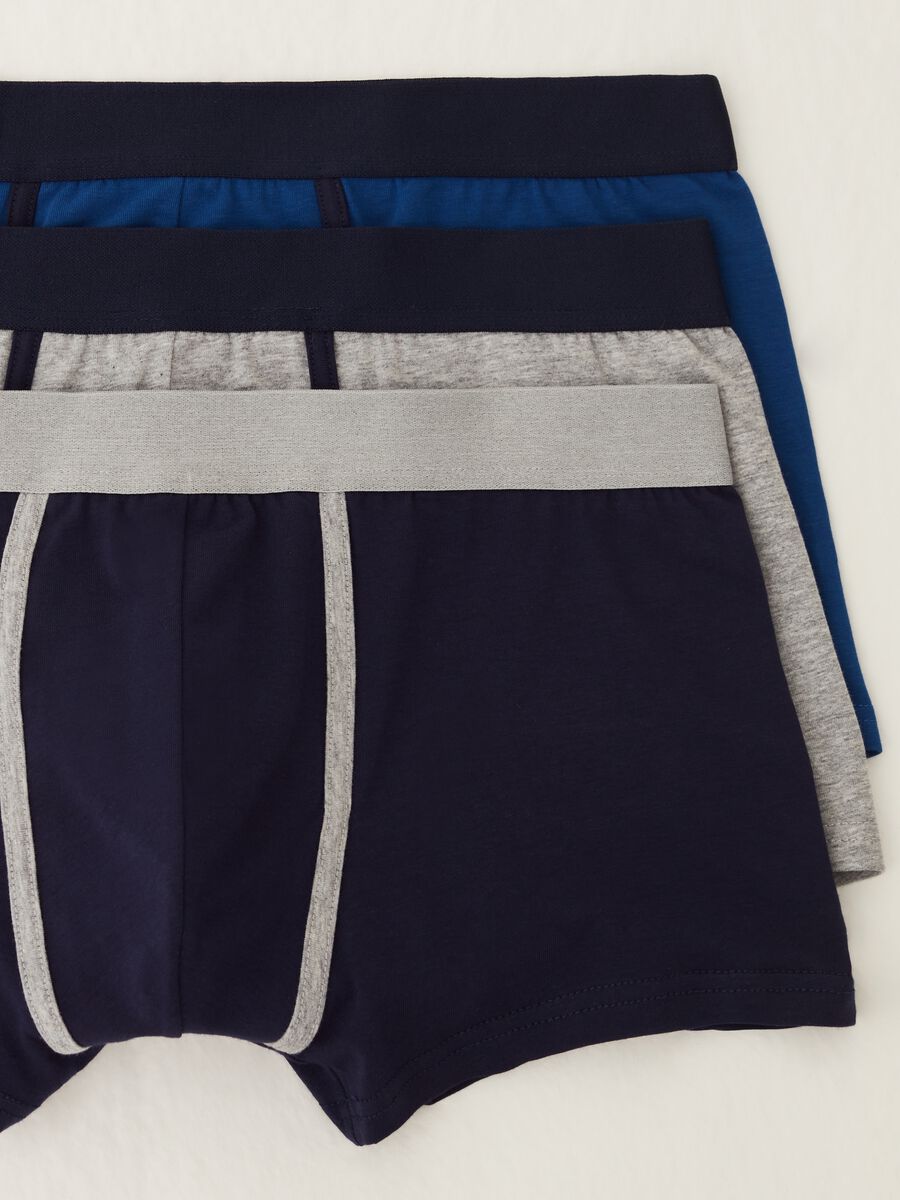 Three-pack boxer shorts with contrasting colour trims_4