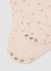 Tripack di body rosa in cotone organico a maniche corte per neonata e bimba_3