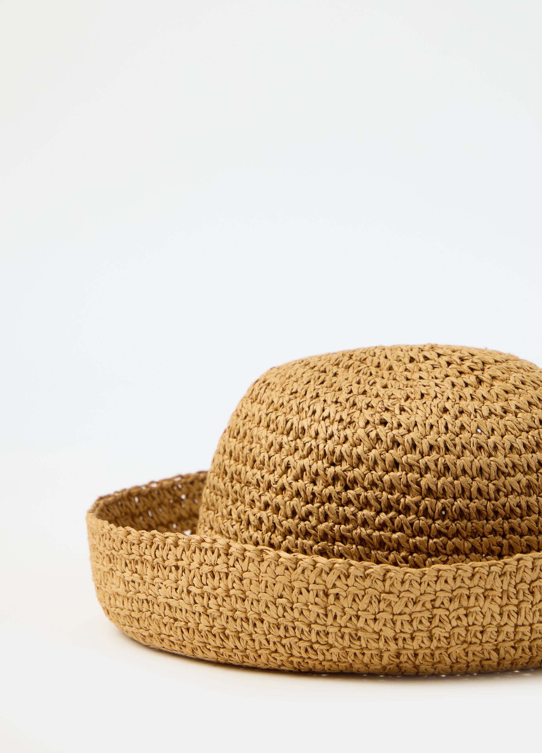 Sombrero de pescador de paja
