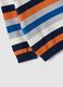 Camisola &agrave;s riscas multicolor em algod&atilde;o puro para beb&eacute; menino_3
