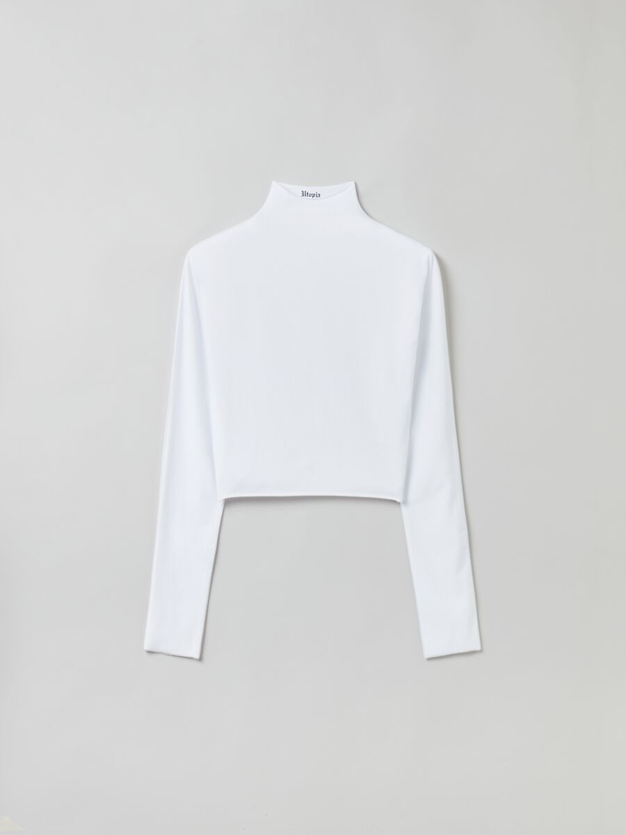 White cropped second-skin T-shirt with long sleeves_7