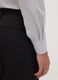 Camicia grigia in misto cotone a righe sottili easy iron regular fit_3
