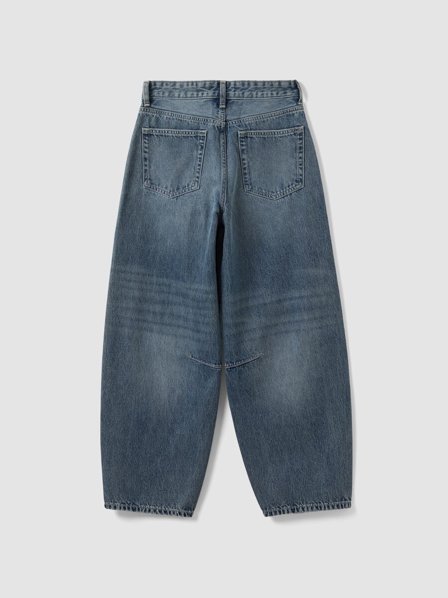 Balloon-Fit-Jeans aus Denim aus reiner Baumwolle_6