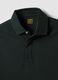 Grey long-sleeve stretch cotton polo shirt, regular fit_1