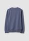 Grey crew-neck cotton-blend sweatshirt, regular fit_5