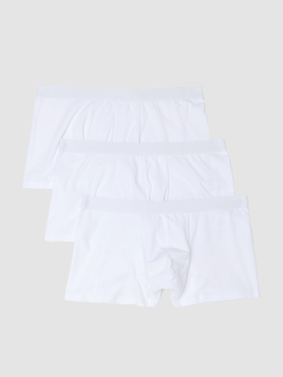 Tripack di boxer bianchi in cotone organico_4