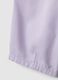 Purple lyocell and cotton baggy trousers for girls_3