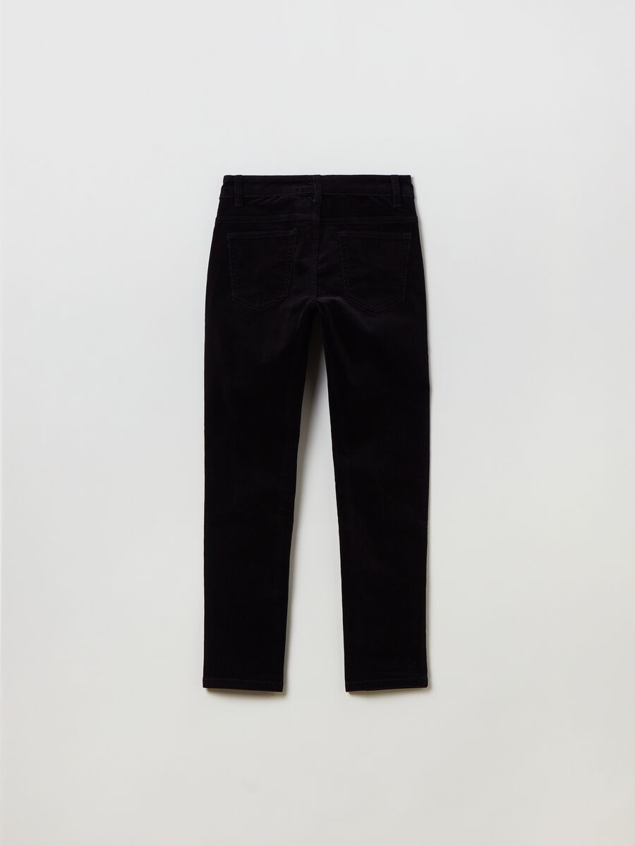 Five-pocket corduroy trousers_1
