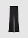Technische Yoga-Flare-Hose Schwarz_6