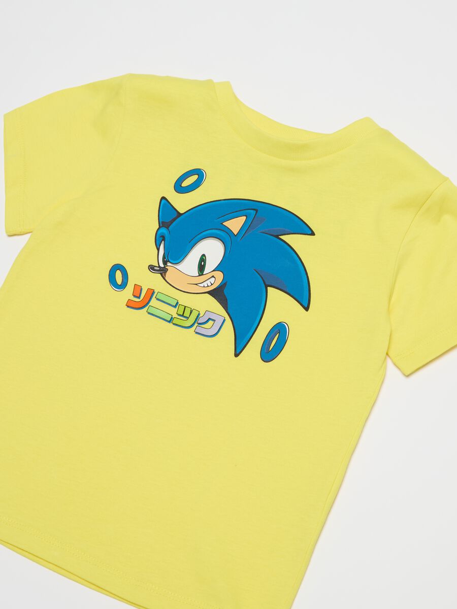 Camiseta de algodón con estampado Sonic™_2