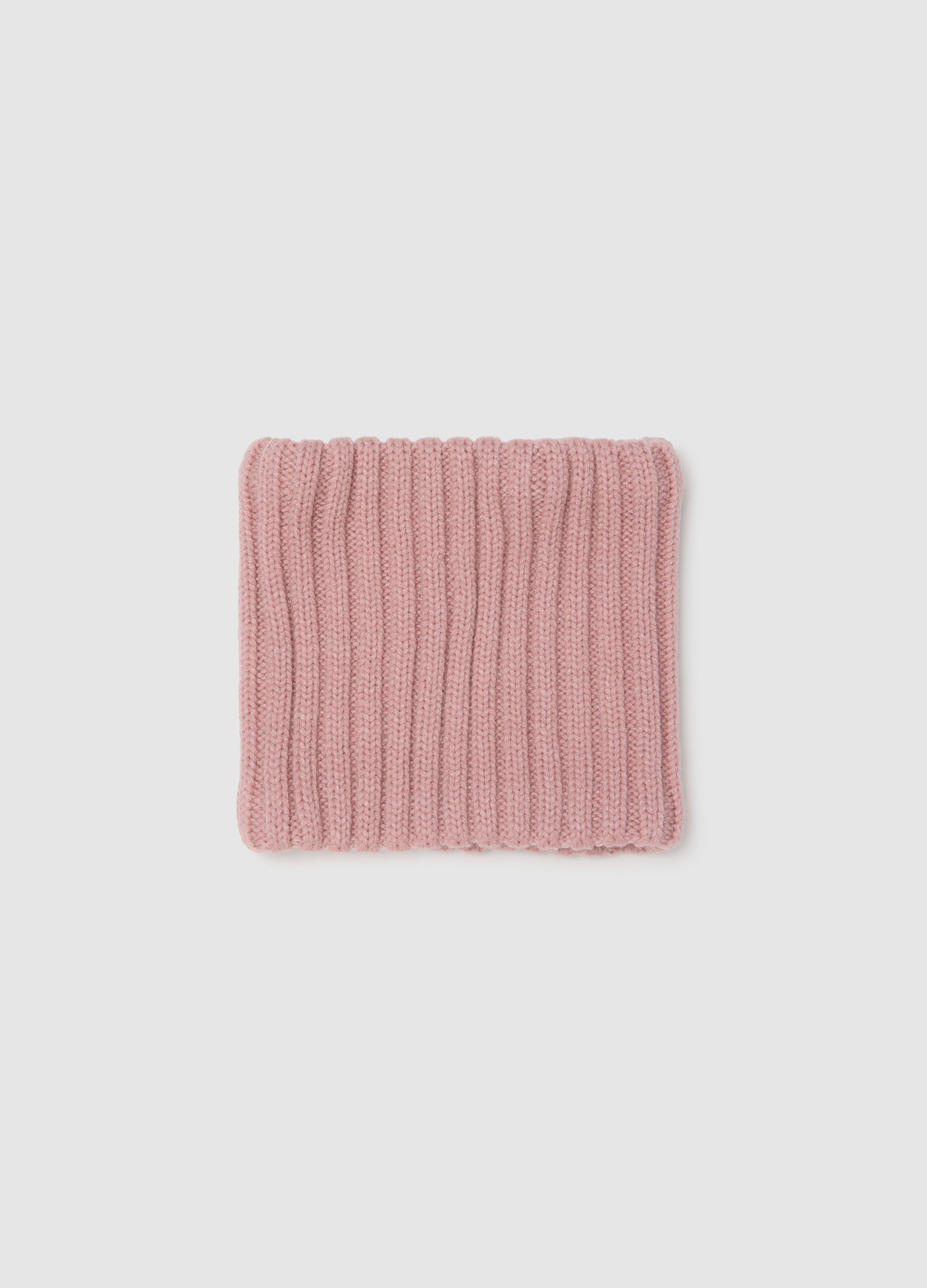 Pink neck warmer for girls