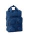 Blue backpack with front pockets_0