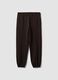 Men&rsquo;s brown relaxed-fit stretch joggers_4