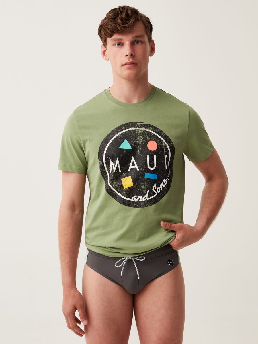 Swim briefs with Maui and Sons print_0
