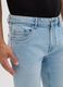 Men&rsquo;s slim-fit blue denim Bermuda shorts_2