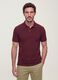 Polo rojo de piqu&eacute; 100% algod&oacute;n con cuello cl&aacute;sico, corte regular_0