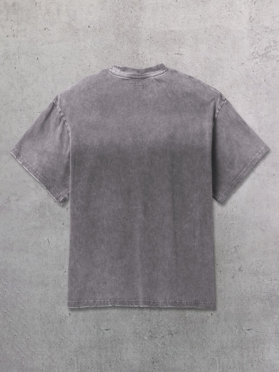 Sunfaded Oversized T-shirt Vintage Grey_5