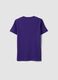 Purple crew-neck Supima cotton T-shirt, regular fit_1