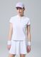 Weisses ALTAVIA COURT Sport-Poloshirt aus Stretch-Baumwolle_1