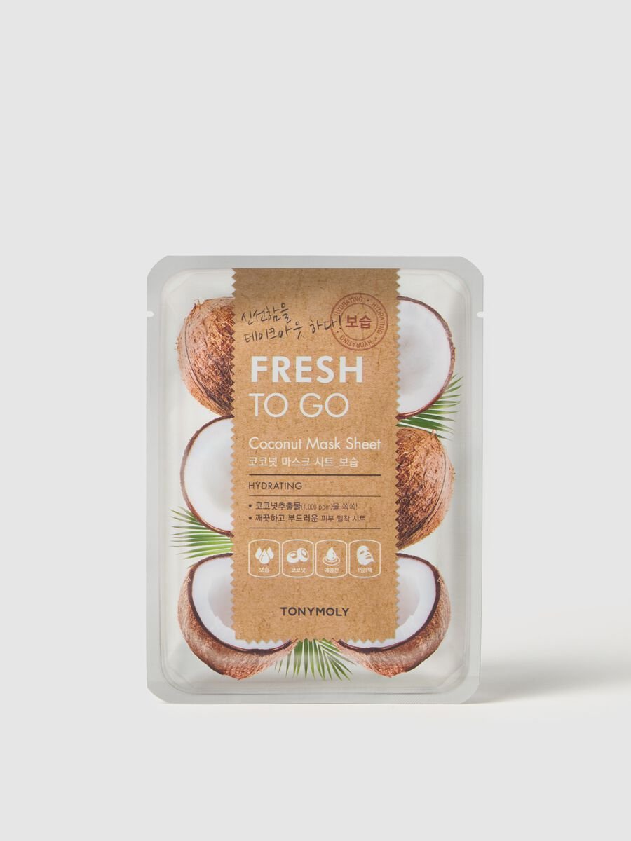 Fabric mask with coconut extract - Korean skincare_0