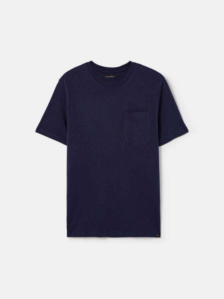Supima cotton T-shirt with pocket_3