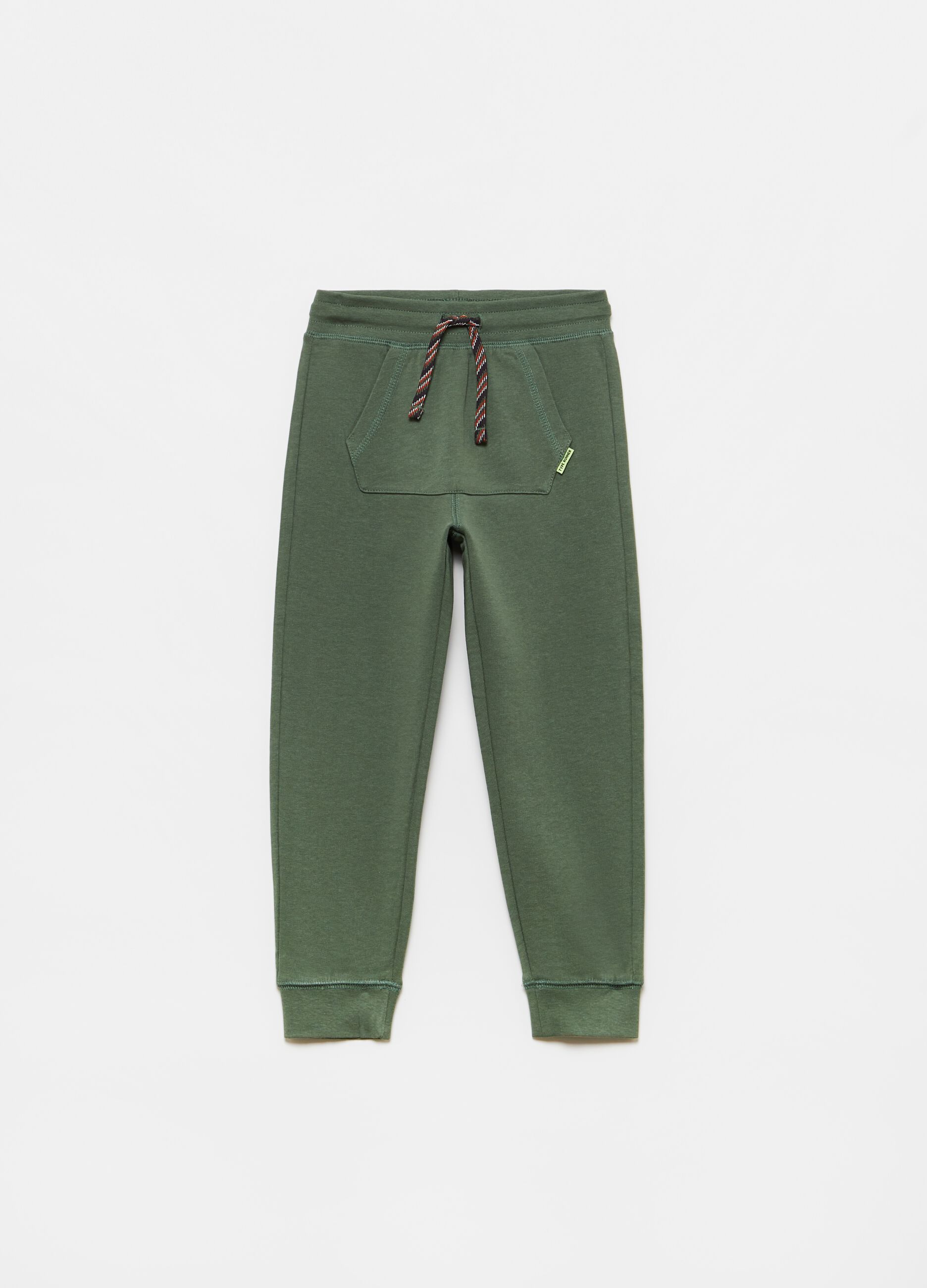 Joggers in French Terry puro cotone 