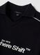 Polo blu in puro cotone over fit a maniche corte_1