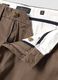 Brown regular-fit stretch cotton twill chino trousers_5