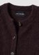 Purple alpaca-blend stretch wool crew-neck cardigan_5