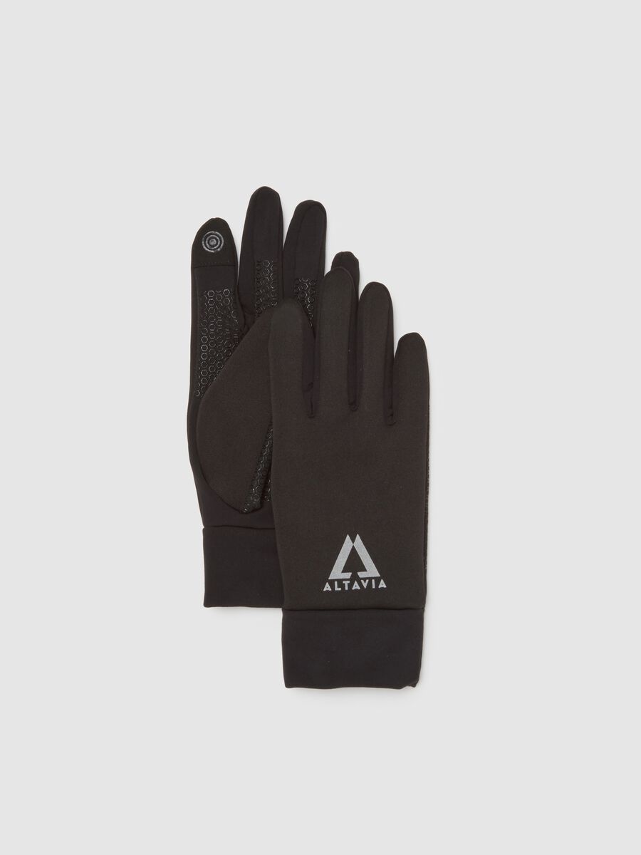 Lightweight Technical Fabric Gloves ALTAVIA WITH DEBORAH COMPAGNONI_0