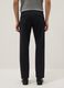 Black slim fit stretch cotton chino trousers_2