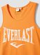 Top de al&ccedil;as em puro algod&atilde;o laranja ajuste regular com log&oacute;tipo Everlast_5