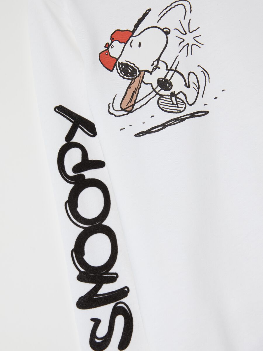 Long-sleeved T-shirt with Snoopy print_3