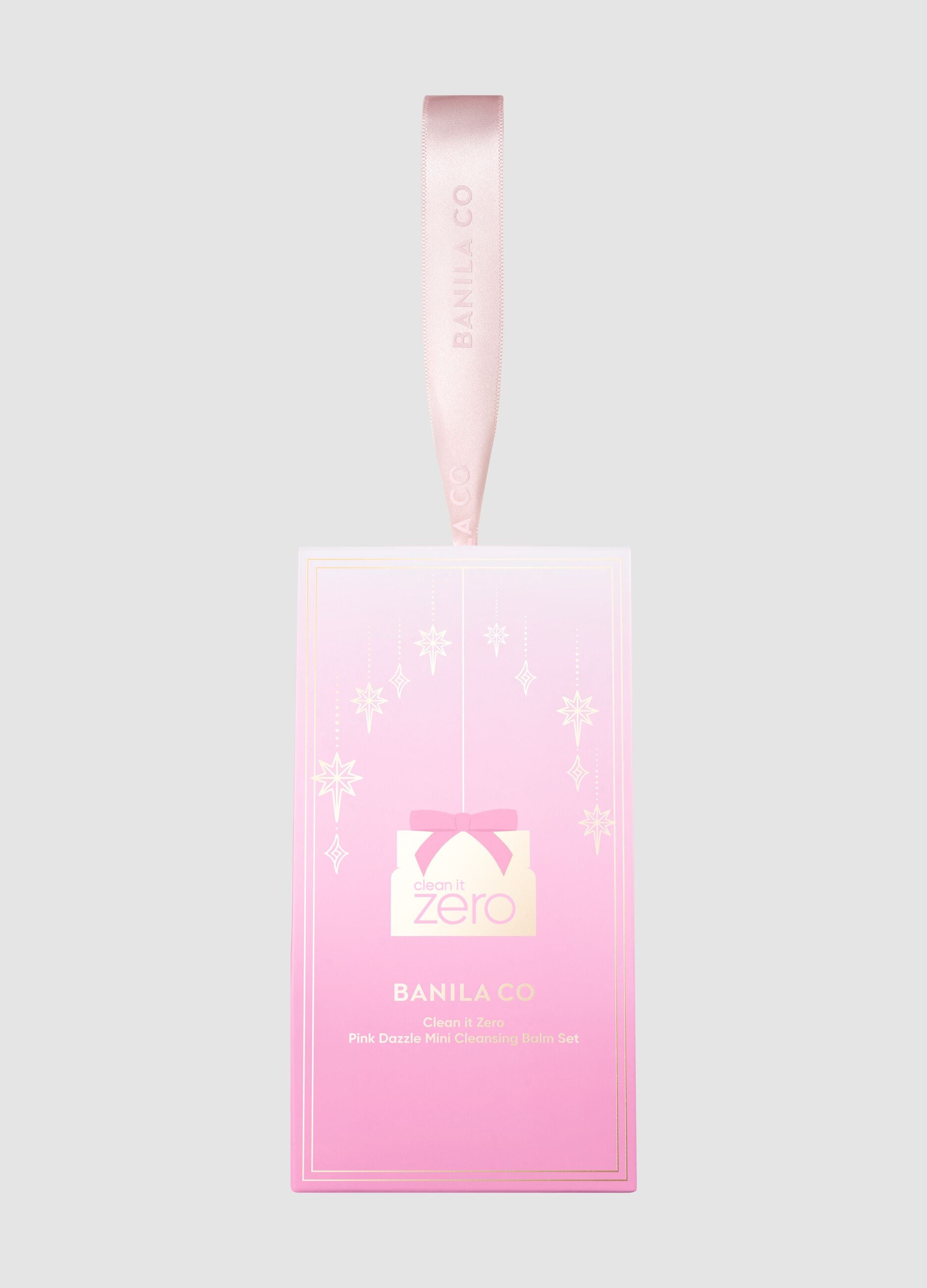 Clean It Zero Pink Dazzle Mini Cleansing Balm Set &ndash; Korean Make-Up