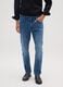 Slim fit blue denim jeans in stretch cotton_1