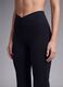 Schwarze Flared-Leggings aus Stretchmaterial &ndash; ALTAVIA STUDIO_4