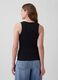 Stretch cotton tank top_1