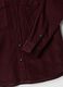 Camicia marrone in puro cotone con due tasche_5