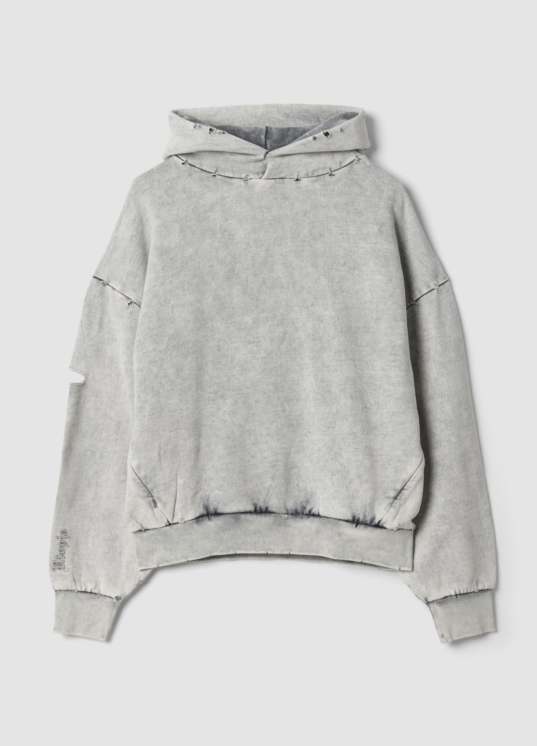 Hoodie Washed Moonstone