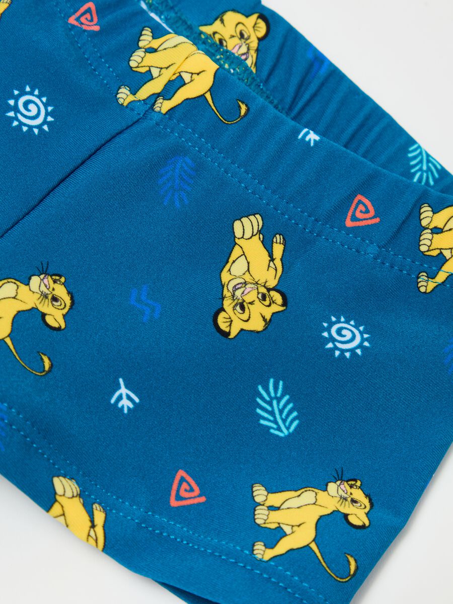 Swimming trunks with The Lion King print_2