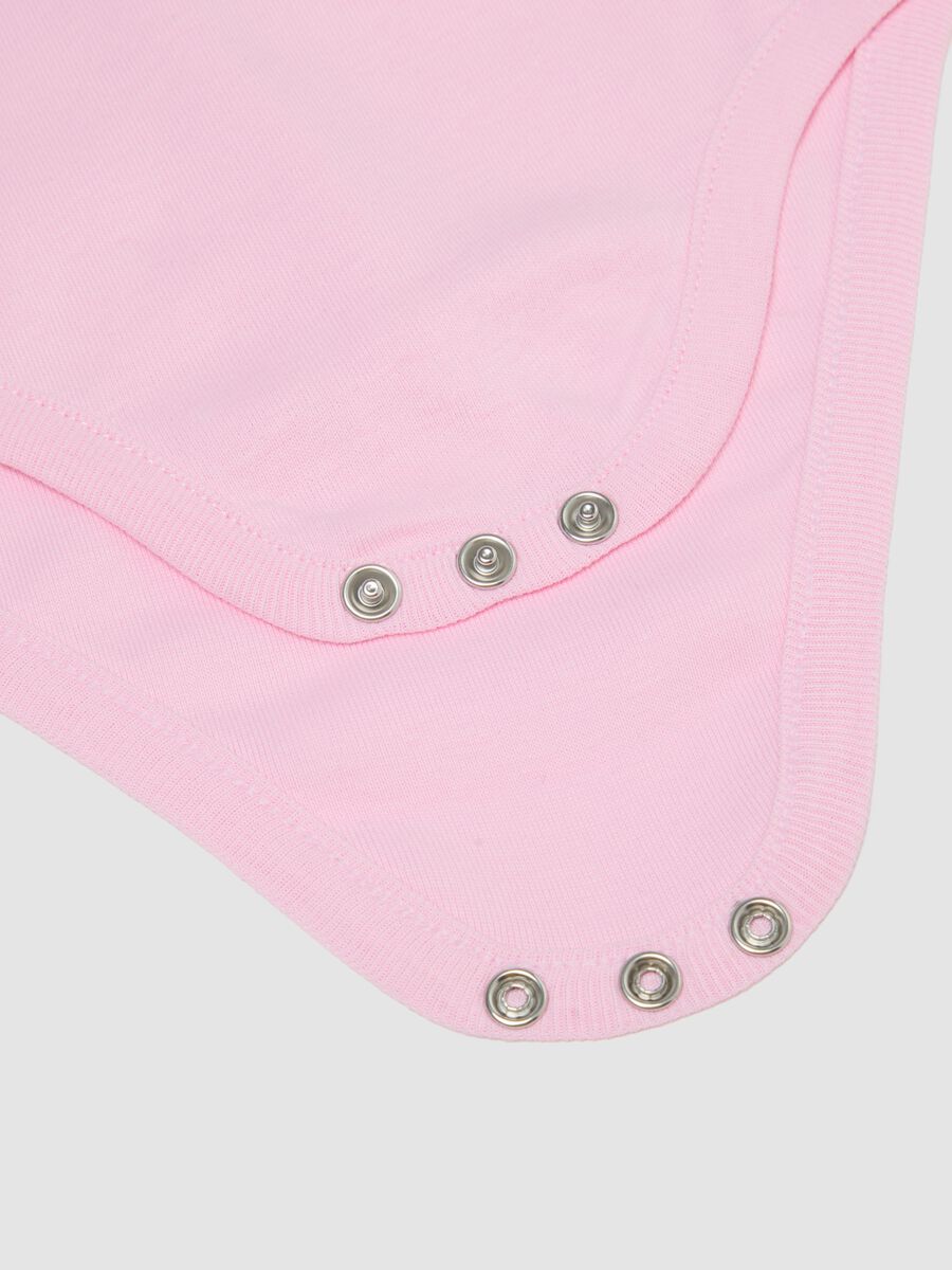 Multicoloured pure cotton baby girl bodysuit tripack with frills_2